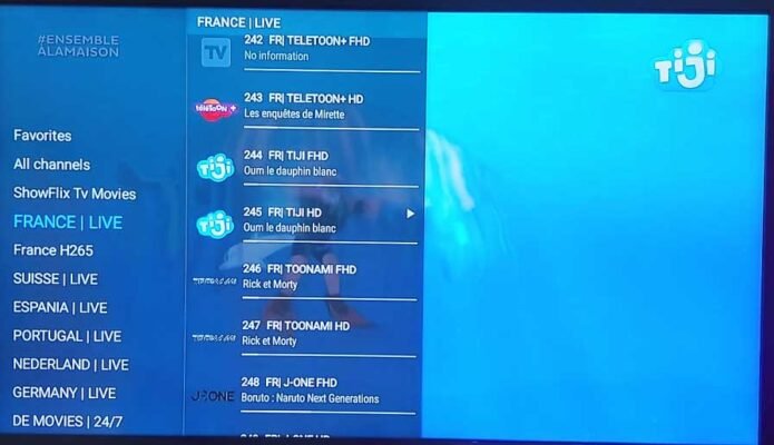 tivimate iptv player